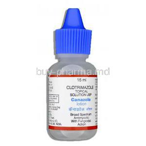 Canazole, Generic Mycelex, Clotrimazole 1% 15 ml Lotion bottle
