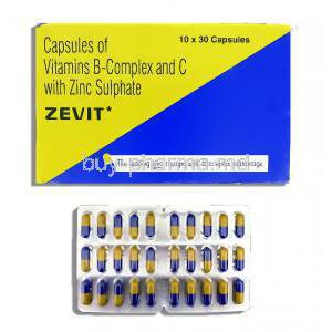 Zevit, Vitamins B-Complex/ Vitamin C/ Zinc Sulphate