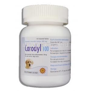 Generic Rimadyl, Carprofen 100 mg bottle