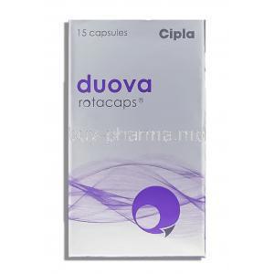 Duova, Tiotropium bromide/ Formoterol fumarate  Rotacaps