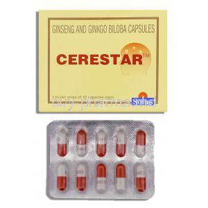 Cerestar, Ginseng, Ginkgo Biloba