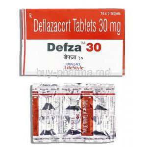 Defza, Generic Calcort, Deflazacort 30 mg