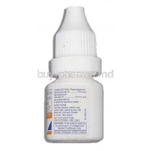 Drosyn, Phenylephrine Eyedrop bottle compostion