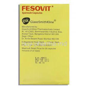 Fesovit Spansule Capsule GSK