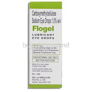Flogel, Carboxymethylcellulose Sodium Eyedrop Cipla