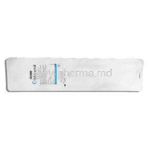 Mirena, Levonorgestrel IUD packaging