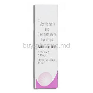 Milflox DM, Moxifloxacin/ Dexamethasone Eye Drops