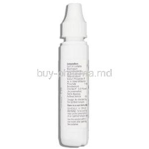 Milflox DM, Moxifloxacin/ Dexamethasone Eye Drops bottle