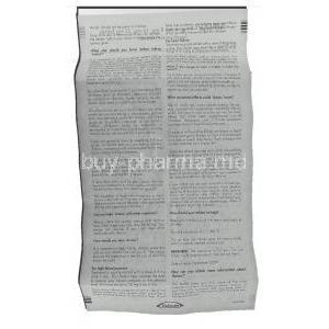 Amias 32 mg information sheet 2
