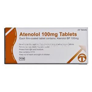Atenolol 100 mg box
