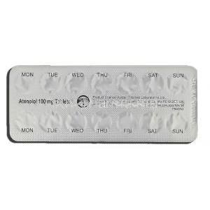 Atenolol 100 mg packaging