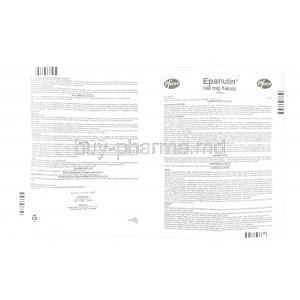 Epanutin,  Phenytoin Sodium 100 mg  information sheet 1