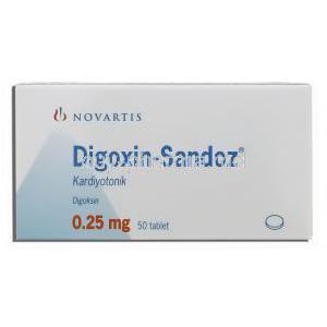 Digoxin 0.25 mg box