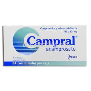 Campral, Acamprosate 333 mg box