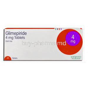 Glimepiride  4 mg Teva