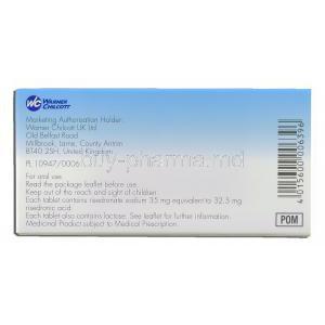 Actonel 35 mg Manufacturer information