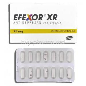 Efexor XR, Venlafaxine XR 75 mg