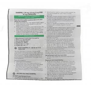Ramipril 10 mg information sheet 1