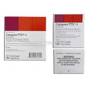 Catapres-TTS, Clonidine 0.1 mg Patches