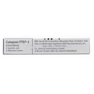 Catapres-TTS, Clonidine 0.1 mg Patches Systems and Adhensive covers