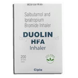 Duolin HFA Inhaler box
