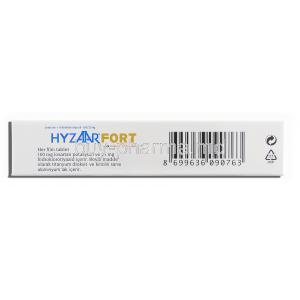 Hyzaar Forte, Losartan 100 mg , Hydrochlorothiazide 25 mg Turkey