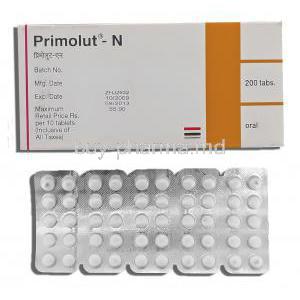 Primolut N, Generic Aygestin, Norethisterone 5 mg