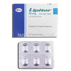 Lipitor 40 mg Pfizer (Turkey)