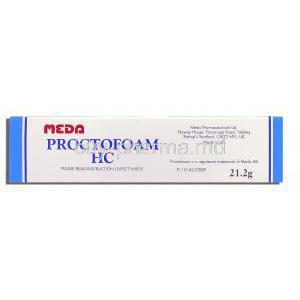 Proctofoam HC Aerosol foam Meda Pharma