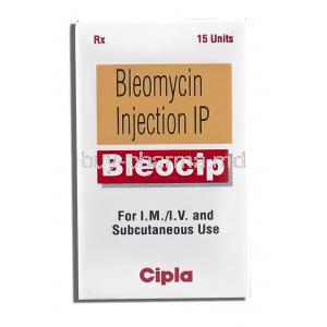 Bleocip, Generic Blenoxane, Bleomycin Injection box