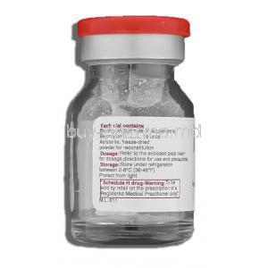 Bleocip, Generic Blenoxane, Bleomycin Injection Vial composition