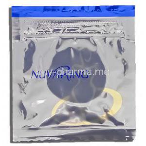 Nuvaring Vaginal Ring packaging back