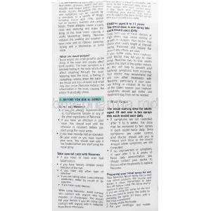 Nasonex Nasal Spray information sheet 2