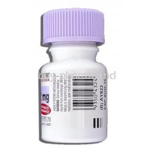 Coumadin, Warfarin 2 mg container warnings