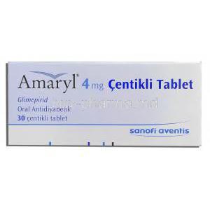 Amaryl 4 mg box