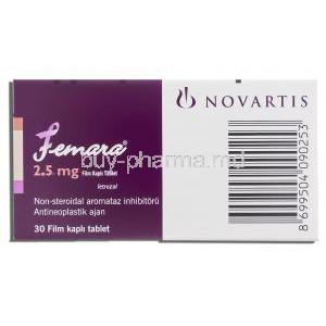 Femara, Letrozole 2.5 mg