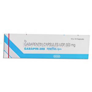 Gabantin, Generic Neurontin, Gabapentin 300 mg Capsule (Sun Pharma)