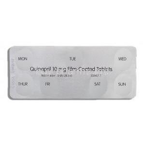 Quinapril 10 mg packaging