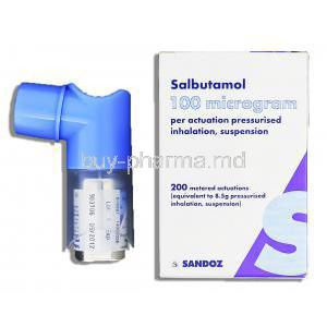 Salbutamol Pressurised Inhalation Inhaler