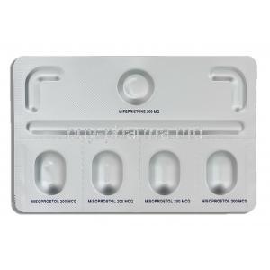 MTP Kit, Mifepristone 200 mg/ Misoprostol 200 mcg tablet