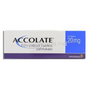 Accolate, Zafurlukast 20 mg