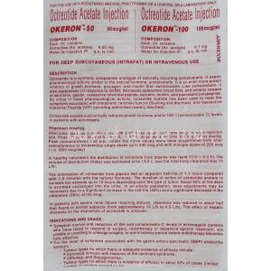 Okeran, Generic Sandostatin, Octreotide Acetate Injection information sheet 1