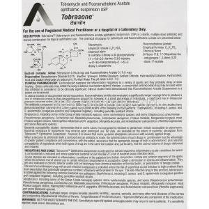 Tobrasone, Fluorometholone / Tobramycin Ophthalmic Suspension information sheet 1