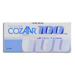 Cozaar, Losartan  100 mg box