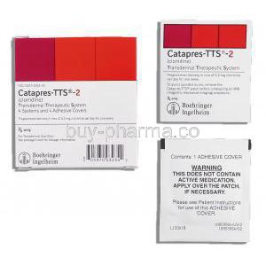 Catapres-TTS, Clonidine 0.2 mg Patches