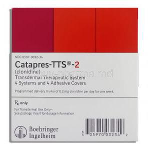 Catapres-TTS, Clonidine 0.2 mg Patches Boehringer Ingelheim