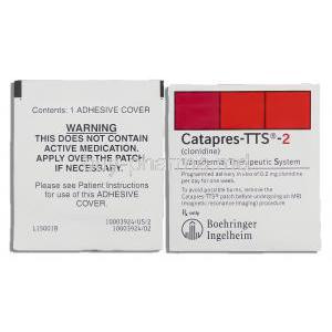 Catapres-TTS, Clonidine 0.2 mg Patches covers