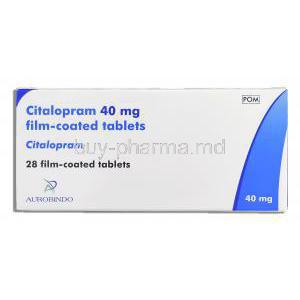 Citalopram  40 mg Aurobino