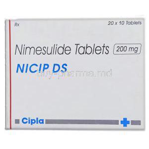 Nicip DS, Nimesulide 200 Mg Tablet (Cipla)