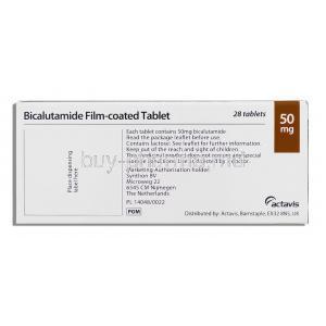 Bicalutamide  50 mg box information